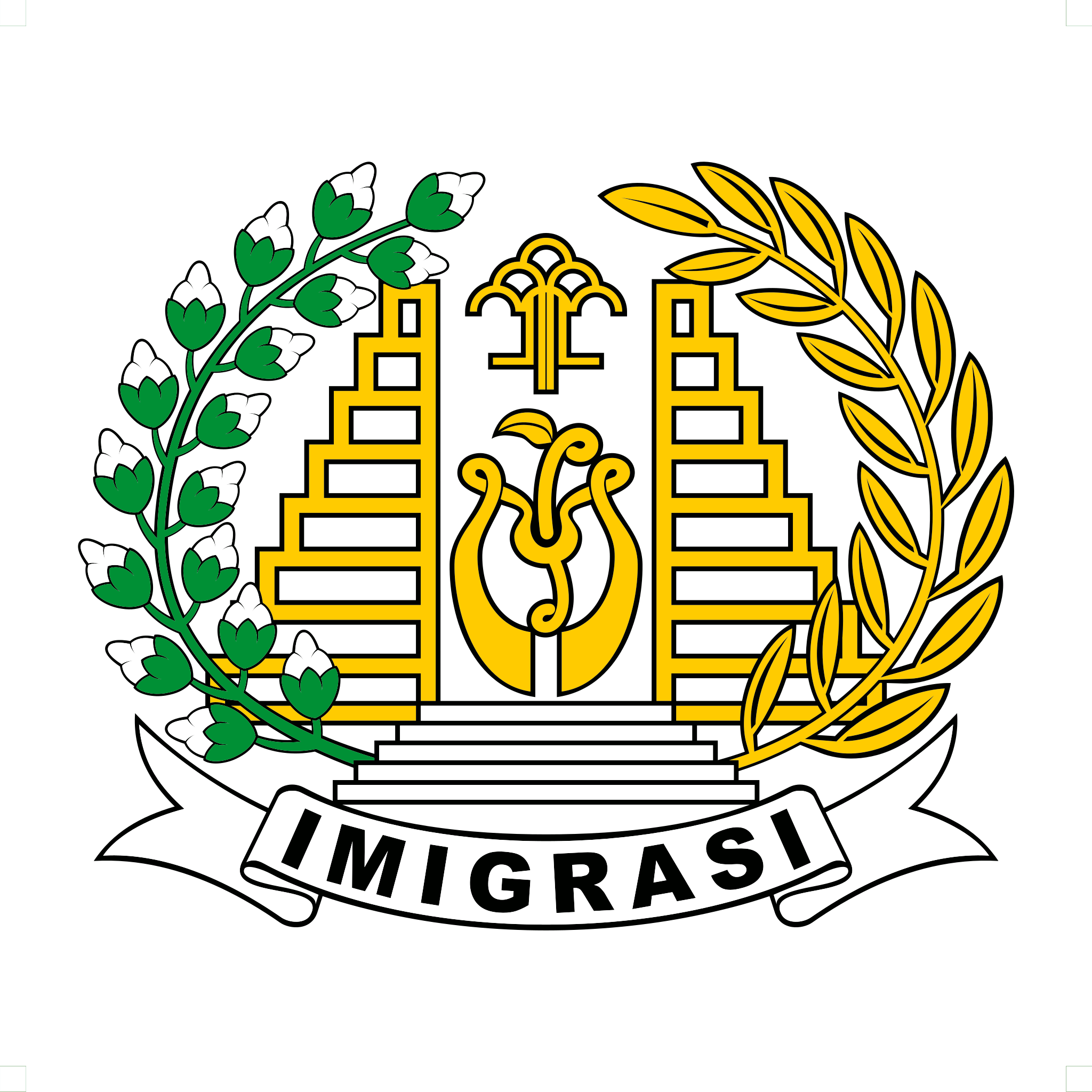 Logo Imigrasi Belitung